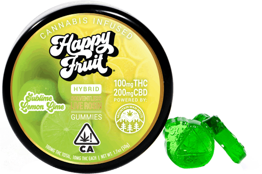 Happy Fruit Sublime Lemon Lime Tin