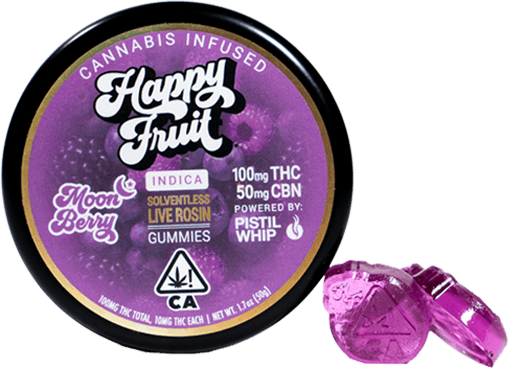 Happy Fruit Moon Berry Tin